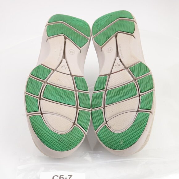 Dansko Womens Elise Sneaker Size 40 9 Gray Suede Green Comfy Walking Shoe LaceUp - Picture 10 of 12